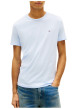 Thumbnail T-shirt ciel uni avec une coupe droite et des manches courtes - Image 2