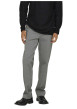 Thumbnail Pantalon Chino gris uni avec une coupe droite à zip et à bouton