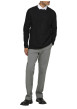Thumbnail Pantalon Chino gris uni avec une coupe droite à zip et à bouton - Image 5