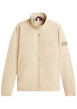 Thumbnail Blouson beige pourvu d'une fermeture zippée ton sur ton et du patch de la marque