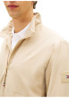 Thumbnail Blouson beige pourvu d'une fermeture zippée ton sur ton et du patch de la marque - Image 4