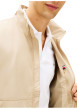 Thumbnail Blouson beige pourvu d'une fermeture zippée ton sur ton et du patch de la marque - Image 5