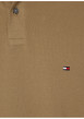 Thumbnail Polo en coton biologique beige à coupe droite pourvu d'un col à revers - Image 2