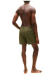 Thumbnail Short de bain kaki à coupe ajustée pourvu du nom de la marque - Image 3