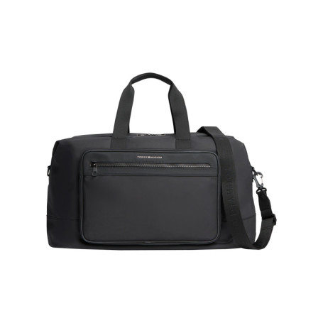 Sac weekender noir pourvu d'une large...
