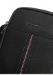 Thumbnail Sacoche noire pourvue d'une bandoulière réglable et du nom de la marque - Image 3