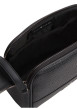 Thumbnail Trousse noire aspect tressé pourvu du nom de la marque à l'avant - Image 4