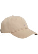 Thumbnail Casquette en coton biologique beige pourvue d'une fermeture strapback
