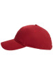 Thumbnail Casquette en coton biologique rouge pourvue d'une fermeture strapback - Image 3