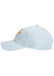Thumbnail Casquette en coton biologique ciel pourvue d'une fermeture strapback - Image 3
