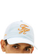 Thumbnail Casquette en coton biologique ciel pourvue d'une fermeture strapback - Image 4
