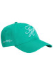Thumbnail Casquette en coton biologique verte pourvue d'une fermeture strapback