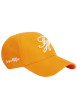 Thumbnail Casquette en coton biologique jaune pourvue d'une fermeture strapback