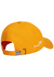 Thumbnail Casquette en coton biologique jaune pourvue d'une fermeture strapback - Image 2