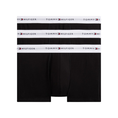 Lot de 3 boxers en coton noirs pourvus d'une...
