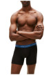 Thumbnail Lot de 3 boxers en coton noirs pourvus d'une taille élastiquée - Image 3