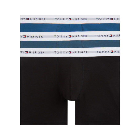 Lot de 3 boxers en coton multicolores pourvus...