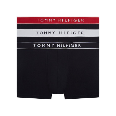 Lot de 3 boxers en coton noirs pourvus d'une...