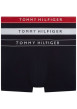 Thumbnail Lot de 3 boxers en coton noirs pourvus d'une taille élastiquée