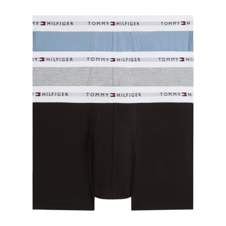 Lot de 3 boxers en coton multicolores pourvus...