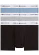 Thumbnail Lot de 3 boxers en coton multicolores pourvus d'une taille élastiquée