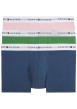 Thumbnail Lot de 3 boxers en coton multicolores pourvus d'une taille élastiquée