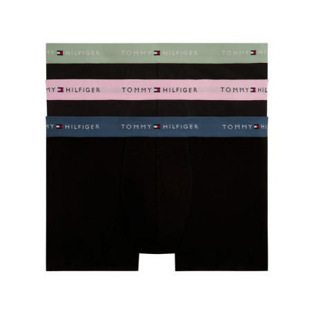 Lot de 3 boxers en coton noirs pourvus d'une...