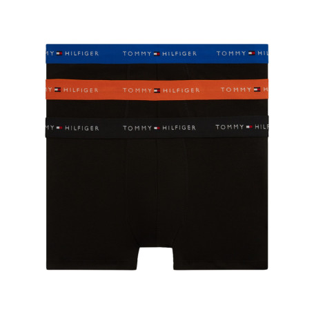 Lot de 3 boxers en coton noirs pourvus d'une...