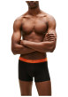 Thumbnail Lot de 3 boxers en coton noirs pourvus d'une taille élastiquée - Image 3