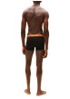 Thumbnail Lot de 3 boxers en coton noirs pourvus d'une taille élastiquée - Image 4