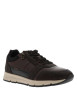 Thumbnail Baskets running chocolat à talon plat avec une fermeture à lacets avec un zip - Image 3