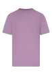 Thumbnail T-shirt en coton rose uni avec une coupe droite et un col rond - Image 2