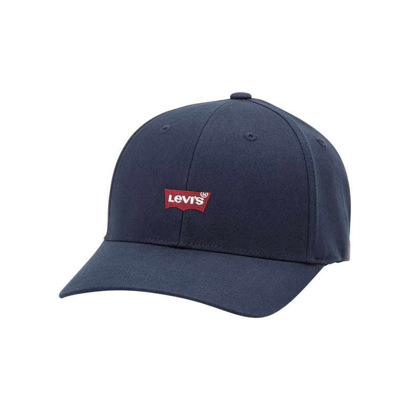 Levi's® Acc. - Casquette En Coton Bleue Pourvue D'oeillets D'aération Et Du Nom De La Marque - Bleu Levi's® Acc. - Casquette En Coton Bleue Pourvue D'oeillets D'aération Et Du Nom De La Marque - Bleu