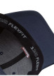 Thumbnail Casquette en coton bleue pourvue d'oeillets d'aération et du nom de la marque - Image 3