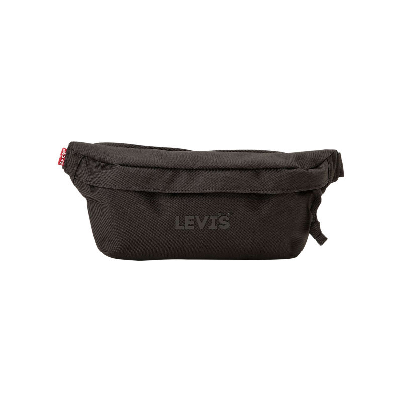 Levi's® Acc. - Banane Noire En Maille Texturée Pourvue D'une Fermeture Zippée - Noir