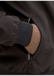 Thumbnail Bomber noir uni avec des manches longues et pourvu d'un col boutonné - Image 7