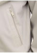 Thumbnail Bomber écru uni avec des manches longues et pourvu d'un col boutonné - Image 7