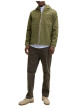 Thumbnail Blouson kaki uni avec un col à capuche et pourvu de 2 poches zippées - Image 3