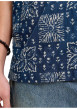 Thumbnail Chemise en coton marine à motif floral imprimé avec une coupe droite - Image 6