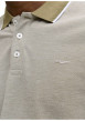 Thumbnail Polo olive uni en maille piquée avec une coupe droite et des manches courtes - Image 6