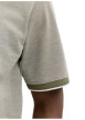 Thumbnail Polo olive uni en maille piquée avec une coupe droite et des manches courtes - Image 7