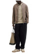 Thumbnail Polo en coton beige uni avec des manches courtes et une coupe droite - Image 5