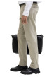 Thumbnail Pantalon chino Marco Bowie en coton vert tilleul uni avec une coupe slim - Image 7