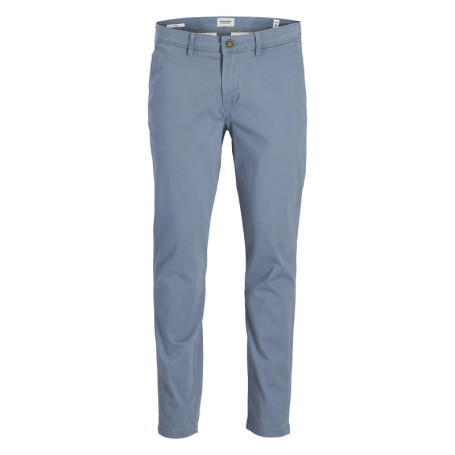 Pantalon chino Marco Bowie en coton vert bleu...