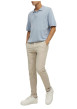 Thumbnail Pantalon chino Marco Fury en coton sable uni avec une coupe slim - Image 4