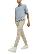 Thumbnail Pantalon chino Marco Fury en coton sable uni avec une coupe slim - Image 5