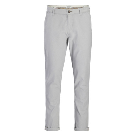 Pantalon chino Marco Fury en coton gris clair...