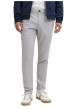 Thumbnail Pantalon chino Marco Fury en coton gris clair uni avec une coupe slim - Image 5