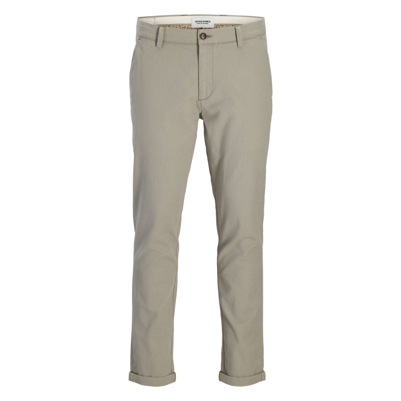 Premium By Jack & Jones - Pantalon Chino Marco Fury En Coton Vert Tilleul Uni Avec Une Coupe Slim - Vert