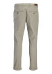 Thumbnail Pantalon chino Marco Fury en coton vert tilleul uni avec une coupe slim - Image 2